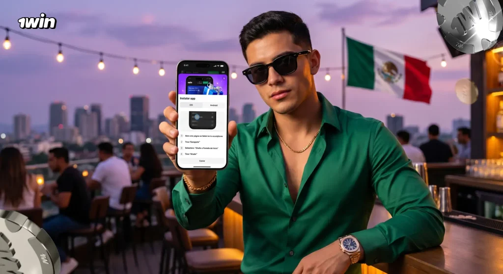 Descarga del APK en 1win para Android